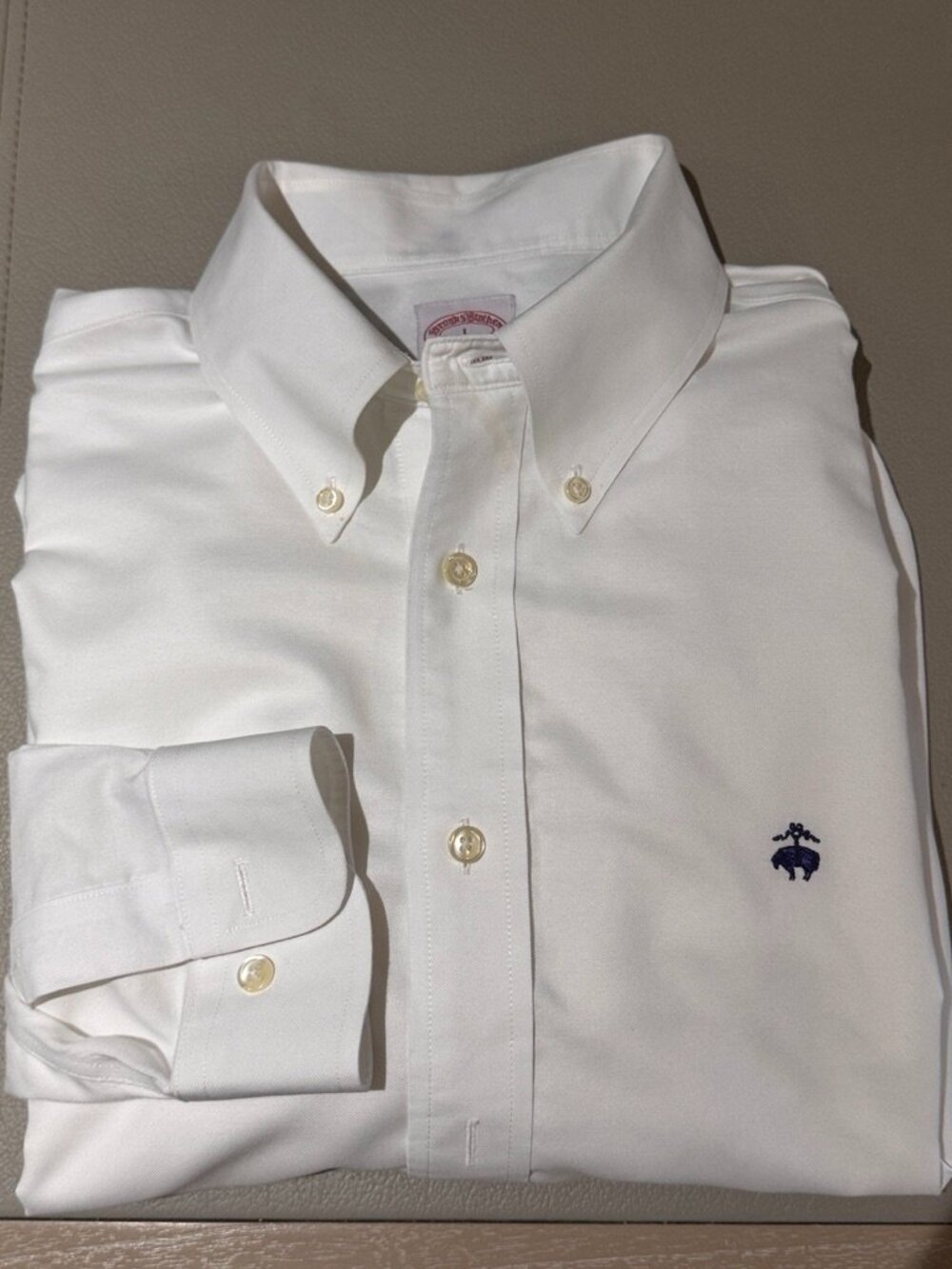 Polished Classic! Brooks Brothers Madison Royal Oxford Shirt - Picture 4 of 5